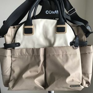 Skip hop diaper bag.